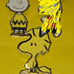Peanuts Snoopy Woodstock & Charlie Brown Glittery Enamel Metal Pin Combo Set