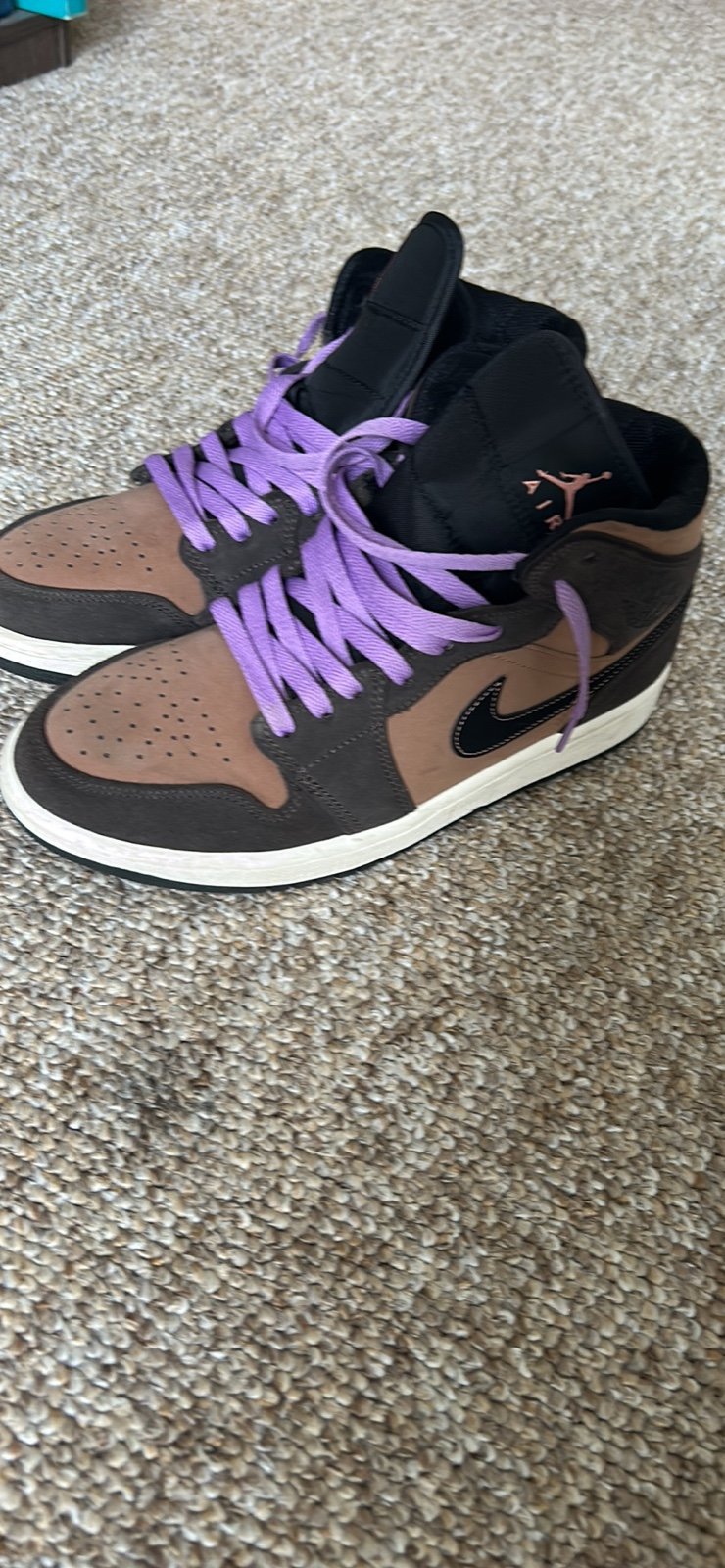 Jordan 1 dark chocolate