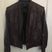 Avant Garde Leather Retro Bomber Jacket