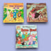 Walt Disney Books Robin Hood Peter Pan Cinderella Snow White Dwarfs Vintage