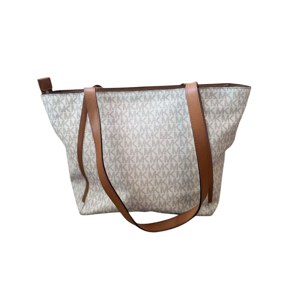 michael kors whitney large leather tote bag