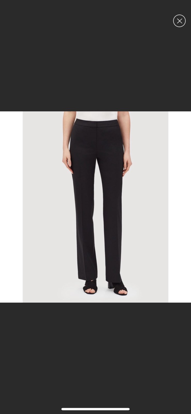 Lafayette 148 Menswear Wool Blend Pants
