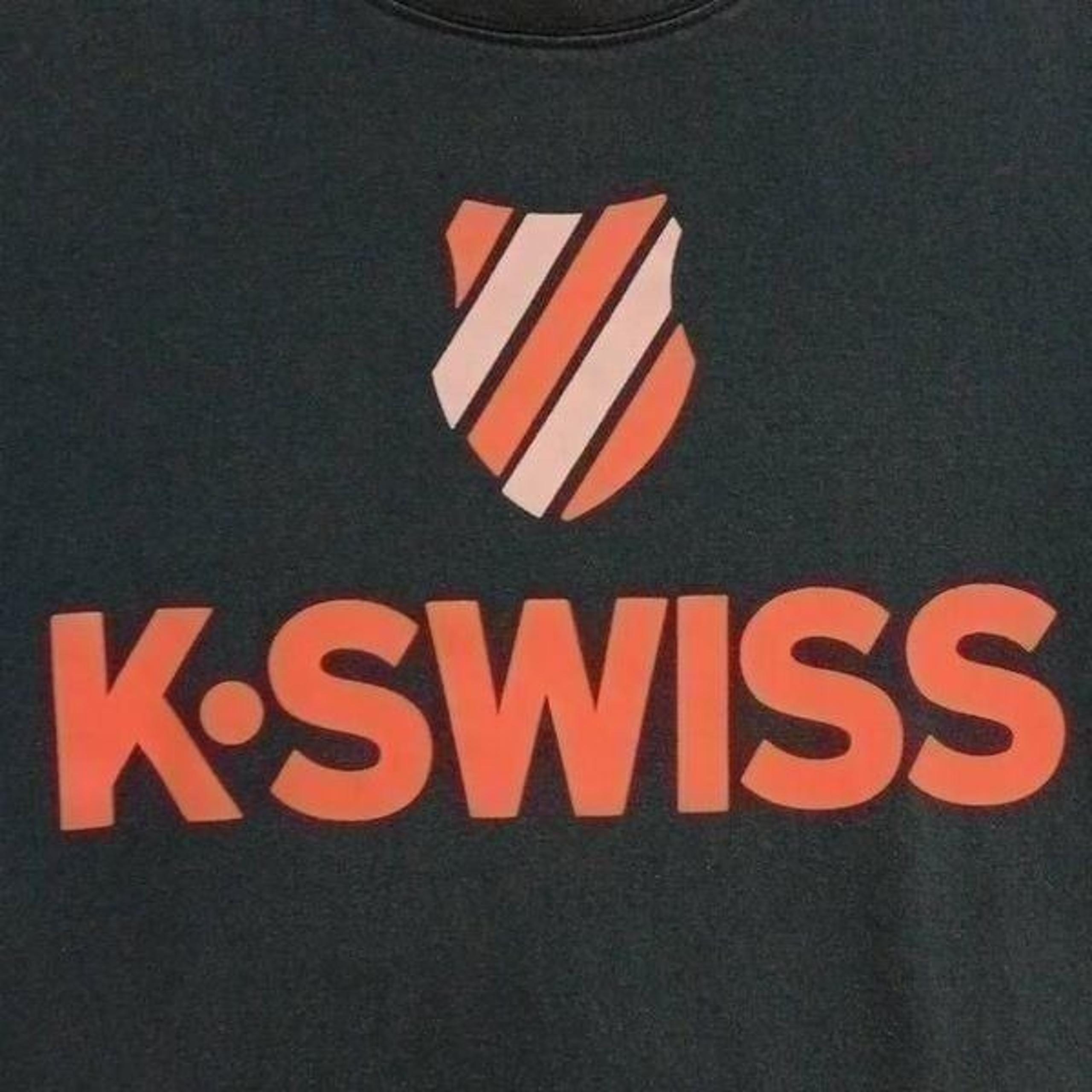 Official K-Swiss Tshirt.  Super soft & stylish.