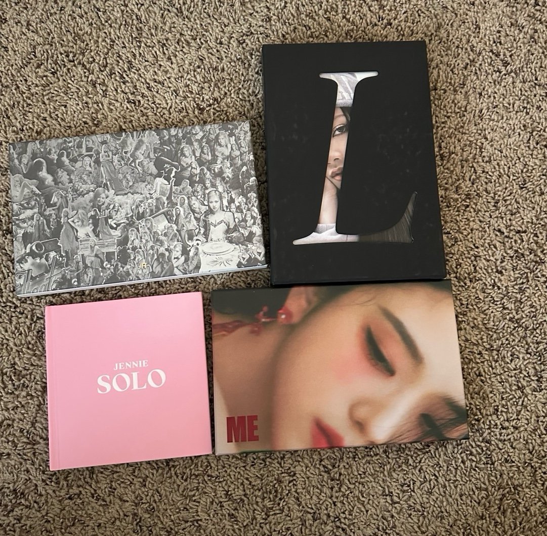 BLACKPINK First Solo Albums - NO OFFERS