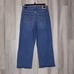 Signature Levi Strauss Womens 4 Heritage High Rise Loose Crop Medium Wash Denim
