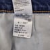 Signature Levi Strauss Womens 4 Heritage High Rise Loose Crop Medium Wash Denim