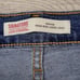 Signature Levi Strauss Womens 4 Heritage High Rise Loose Crop Medium Wash Denim