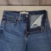 Signature Levi Strauss Womens 4 Heritage High Rise Loose Crop Medium Wash Denim