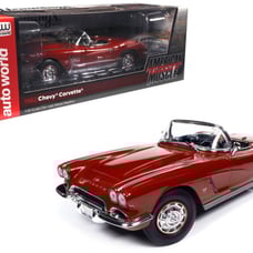 1962 Chevrolet Corvette Convertible Honduras Maroon Metallic Hemmings Motor New