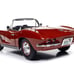 1962 Chevrolet Corvette Convertible Honduras Maroon Metallic Hemmings Motor New