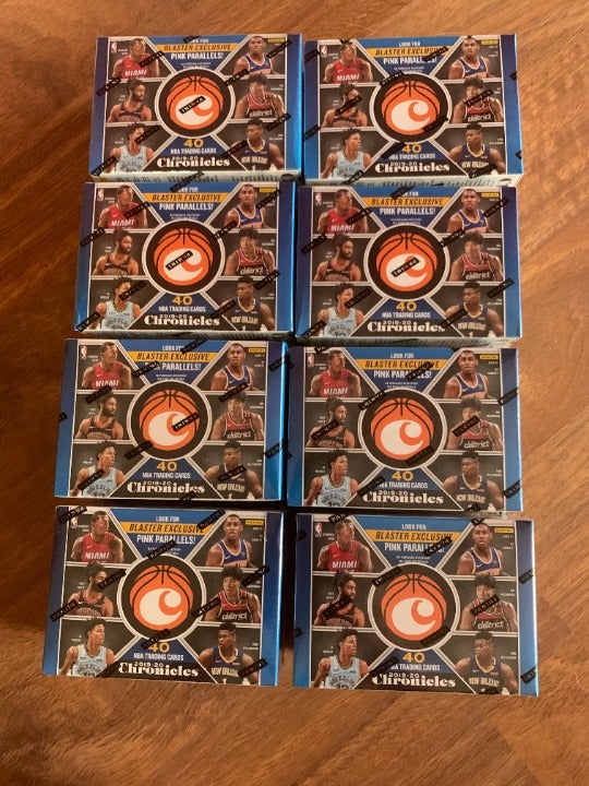 NBA chronicles blaster box lot 19-20