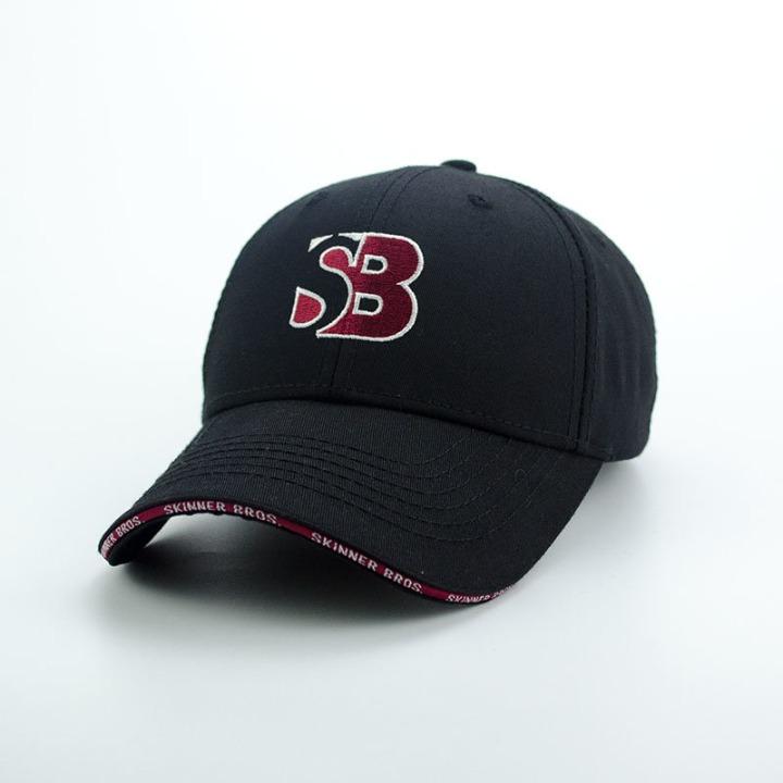 Cotton 6 Panel Baseball Cap with Embroidery