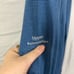 Rhoback Men's Mid Layer Blue Striped Quarter Zip Golf Pullover Shirt- Size Small