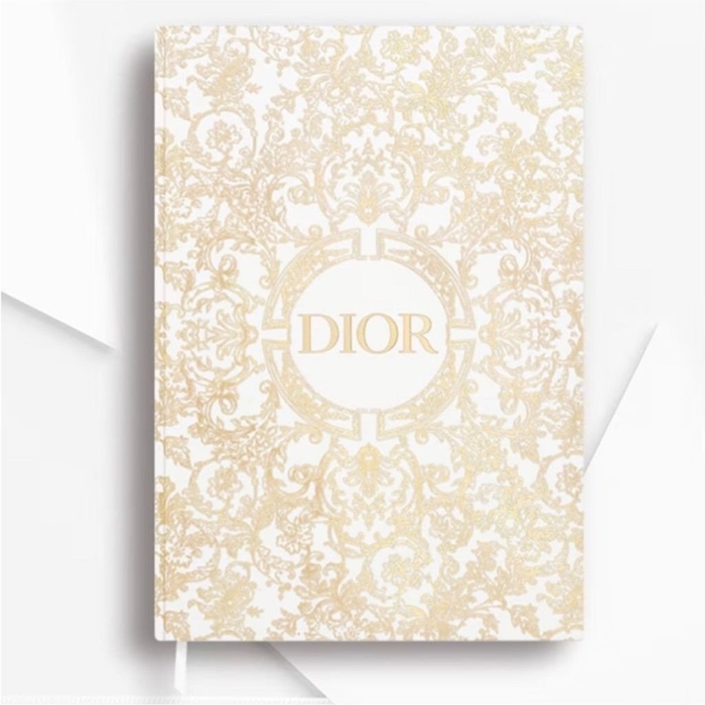 New (Sealed) Dior Notebook Journal Holiday Gold Limited Edition