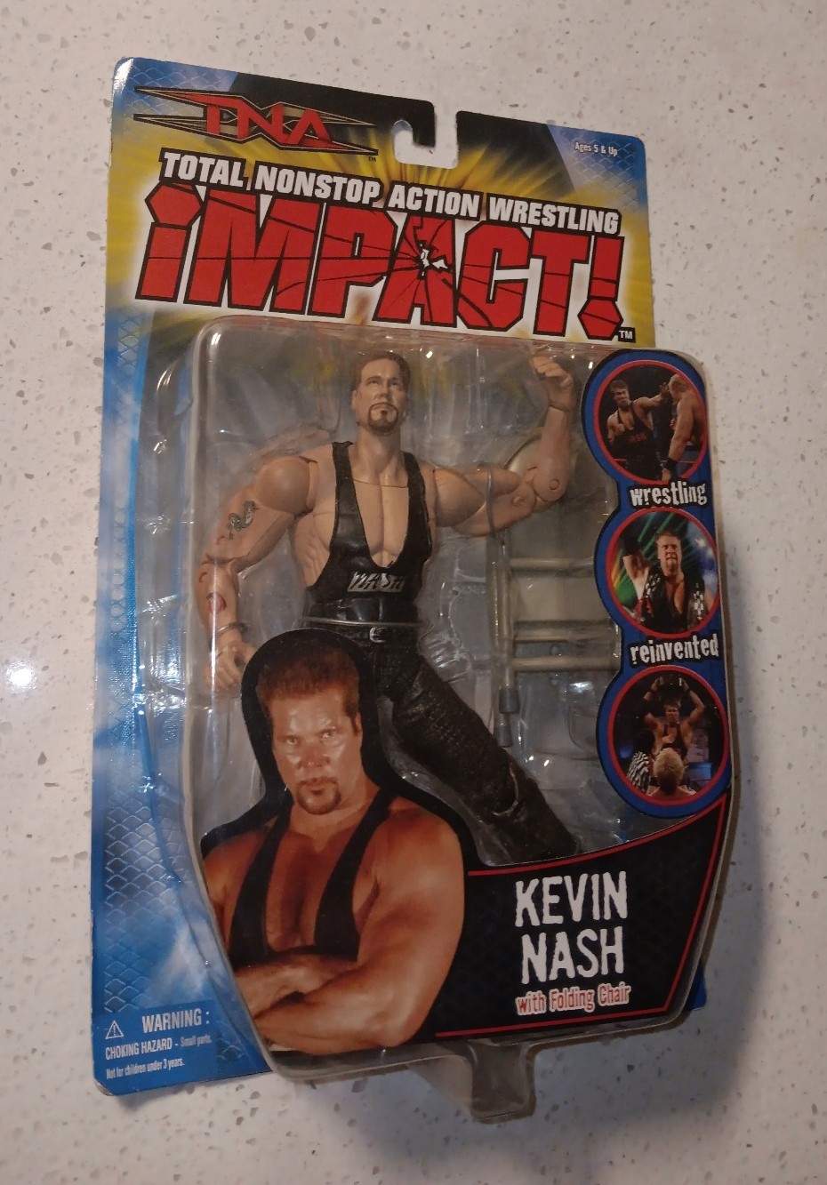 TNA Wrestling Kevin Nash Vintage Figure New