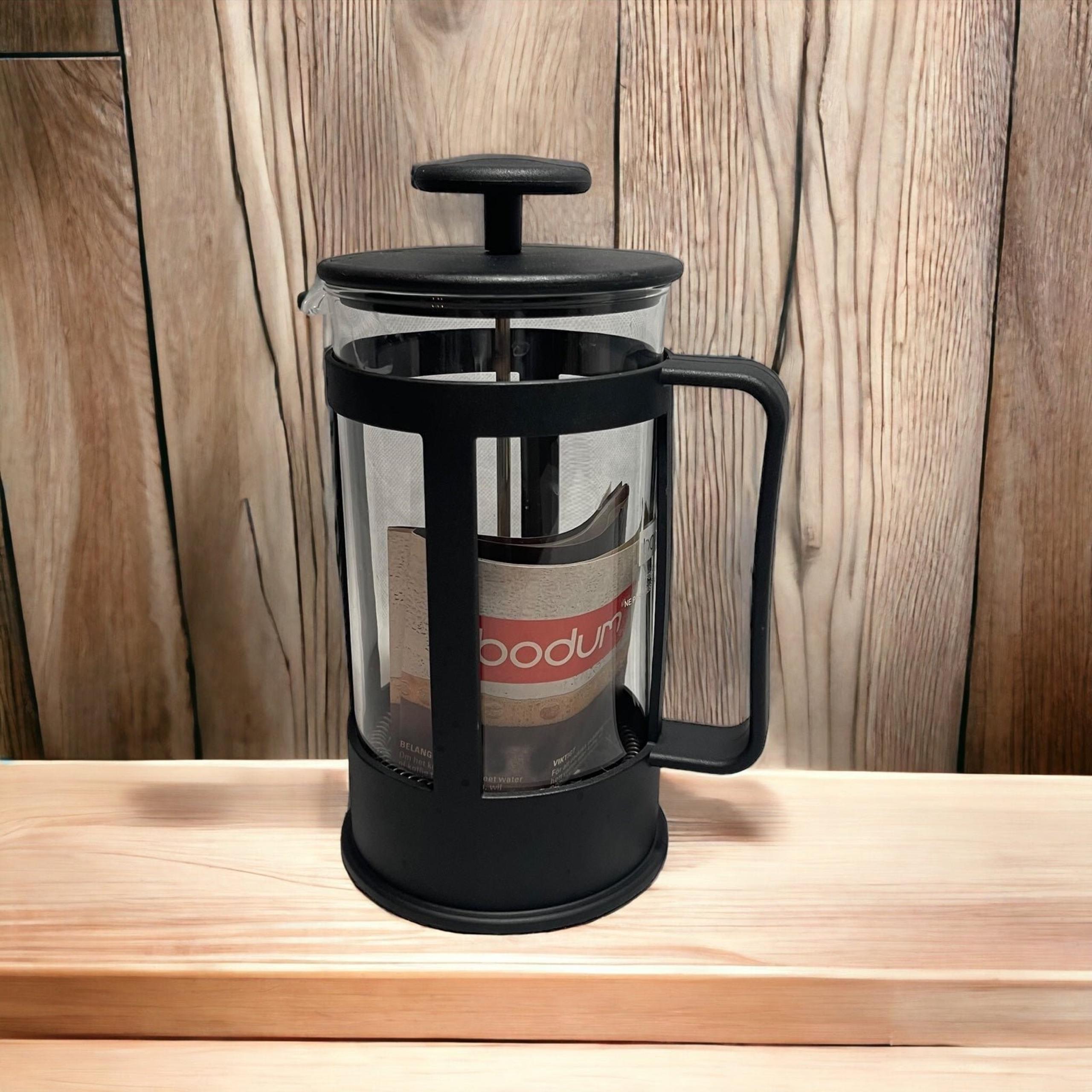 Vintage French Press BODUM French Press 8-Cup 34 oz Stainless Steel Coffee Maker
