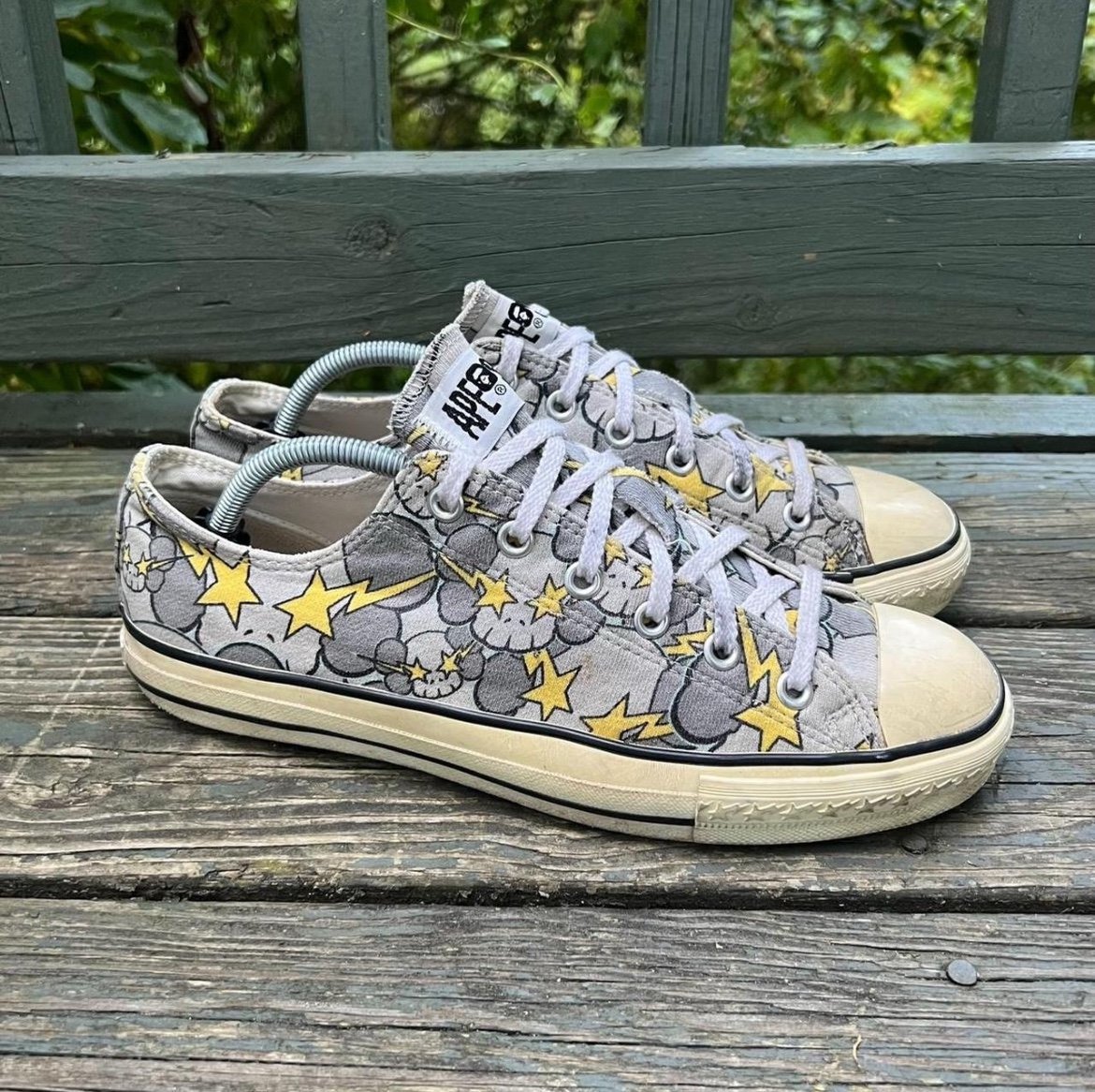 RARE Vintage 2005 Kaws x Bape FS-010 Apesta Sneakers Shoes Men’s Size 9.5