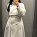 Dazzlin 2-way Color Lady Coat Ivory