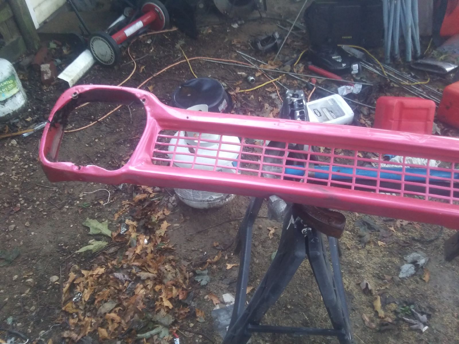 A grill for a 68 Chevy pickup