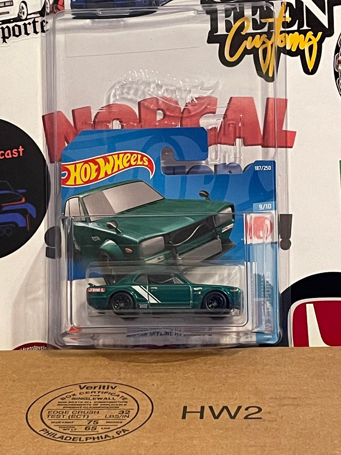 Hot Wheels 2022 Super Treasure Hunt Nissan Skyline HT 2000GT-X Hako SHORT CARD