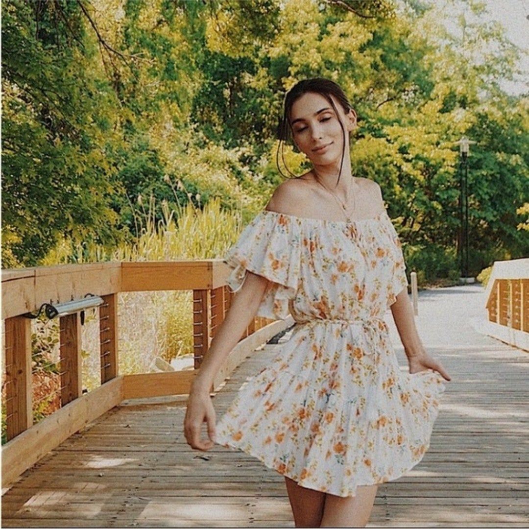 Cupcakes and cashmere floral dress cheap