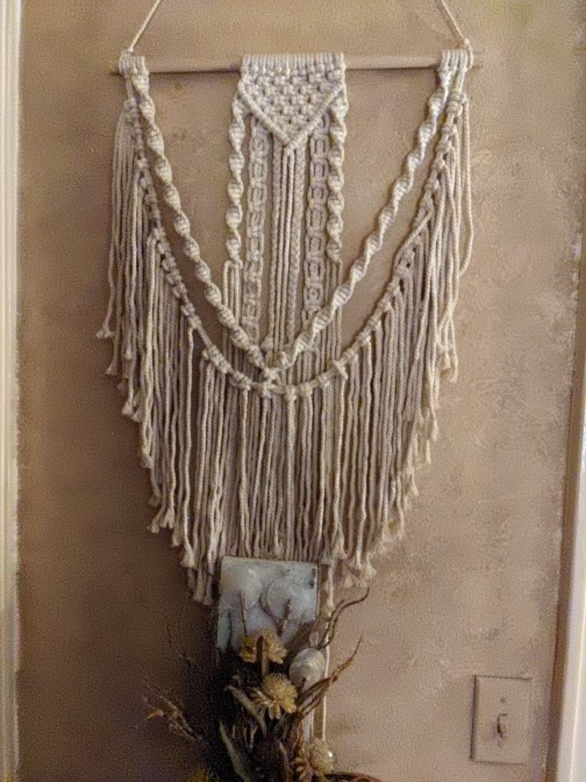 macrame wall hanging