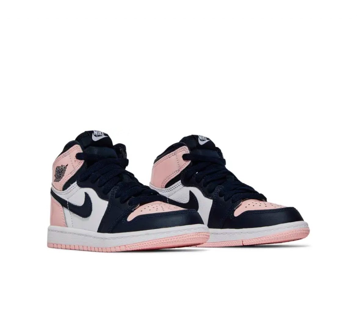Air Jordan 1 Retro High OG SE PS 'Bubble Gum' Nike girls toddler 10