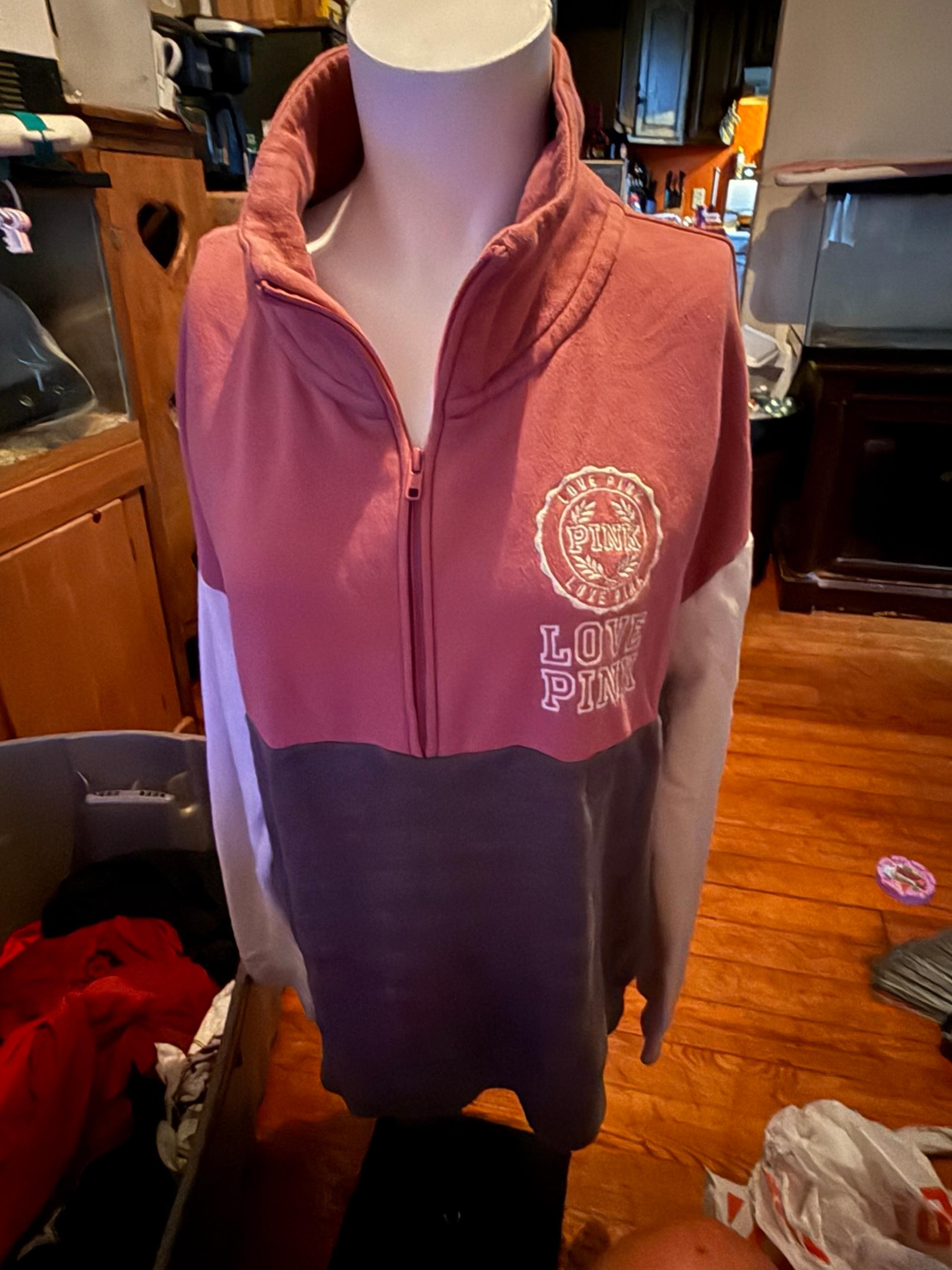 Pink pullover