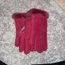 Purple UGG gloves size S