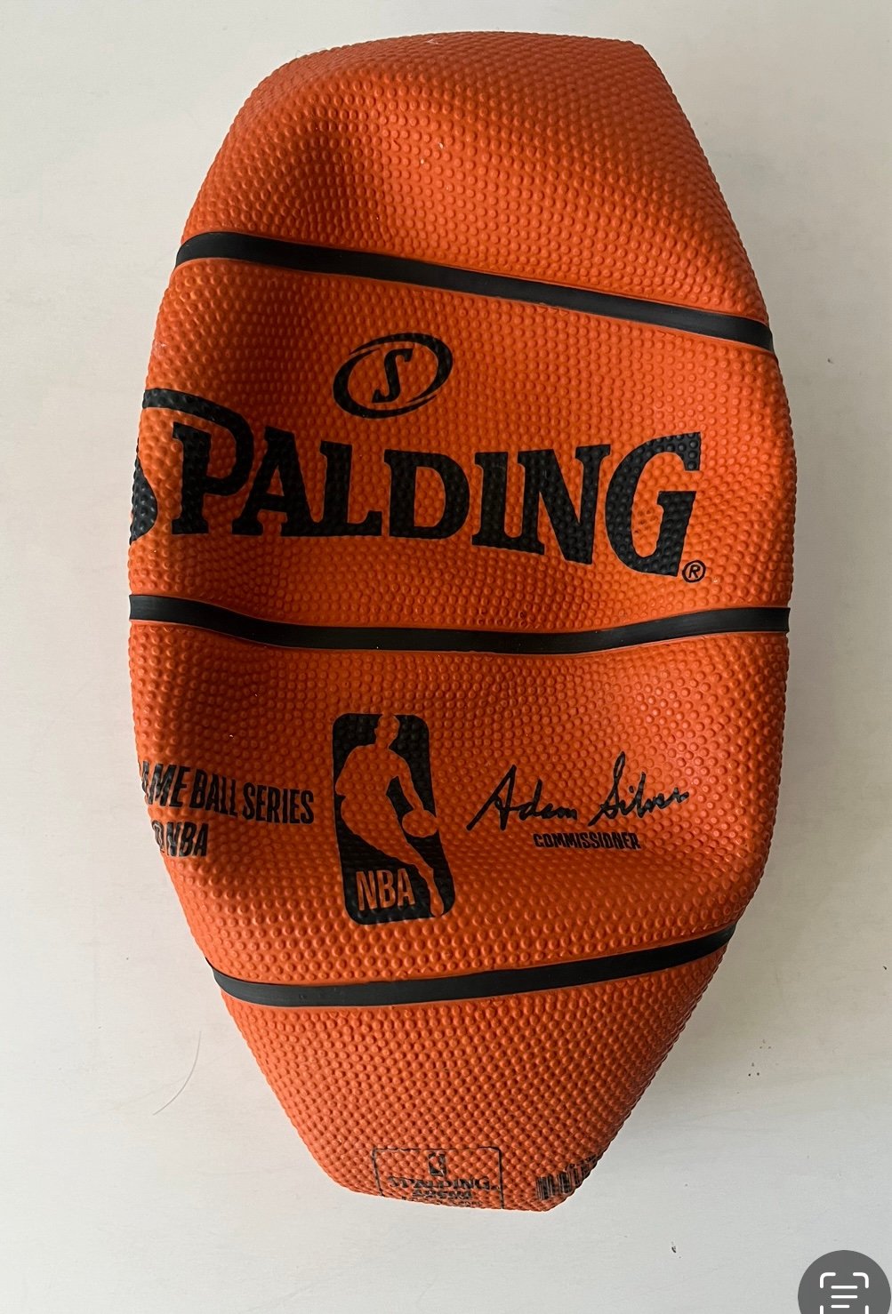 Spalding NBA Arena Exclusive Game Ball Series Orange W/black Printing NEW