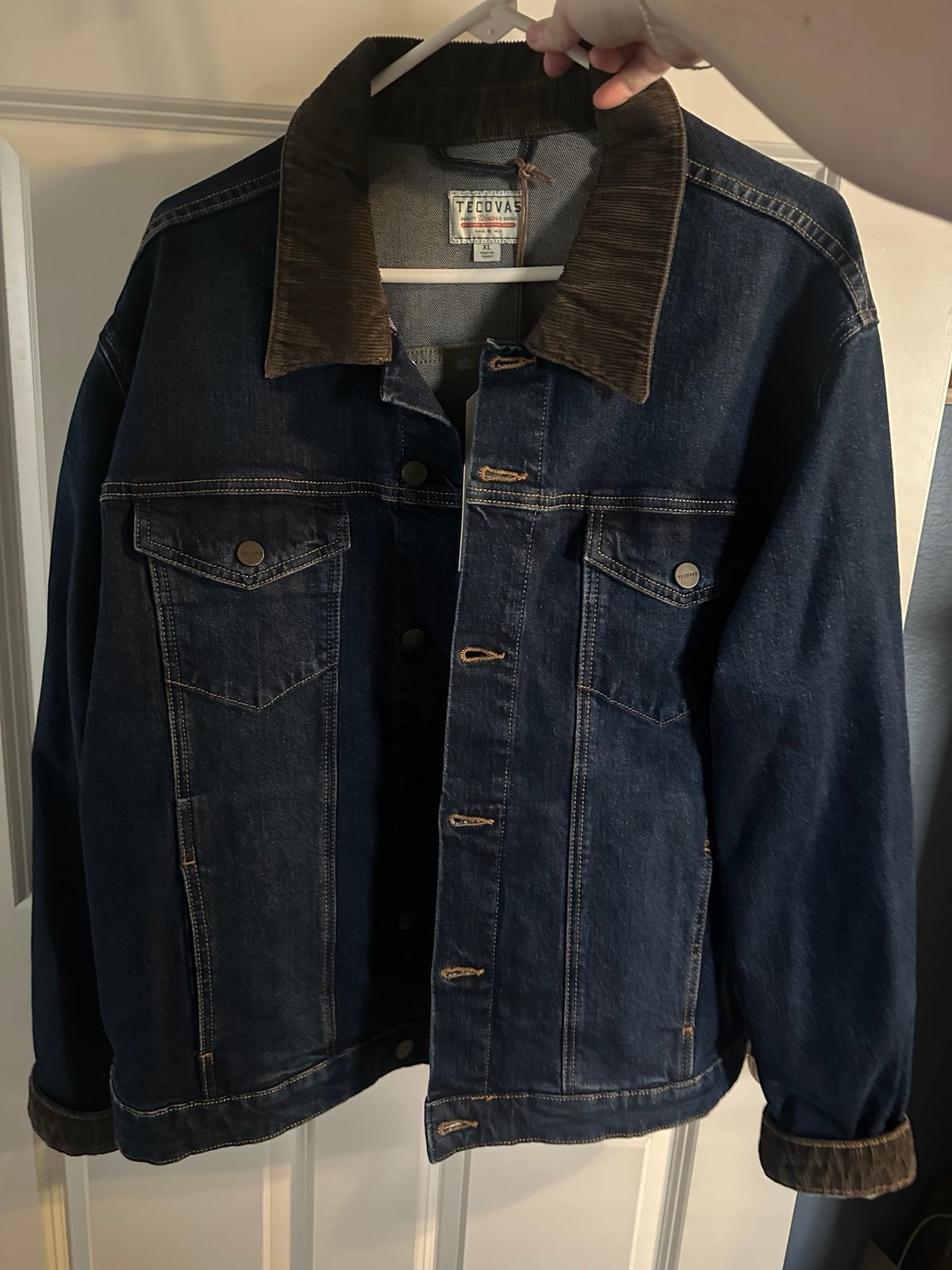 Tecovas denim jean jacket