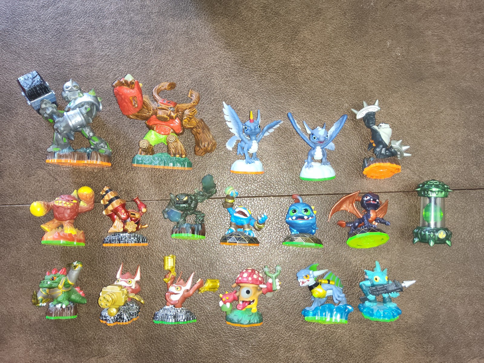 Skylanders Imaginators Creation Green Crystal Life Rune Figure lot of 18