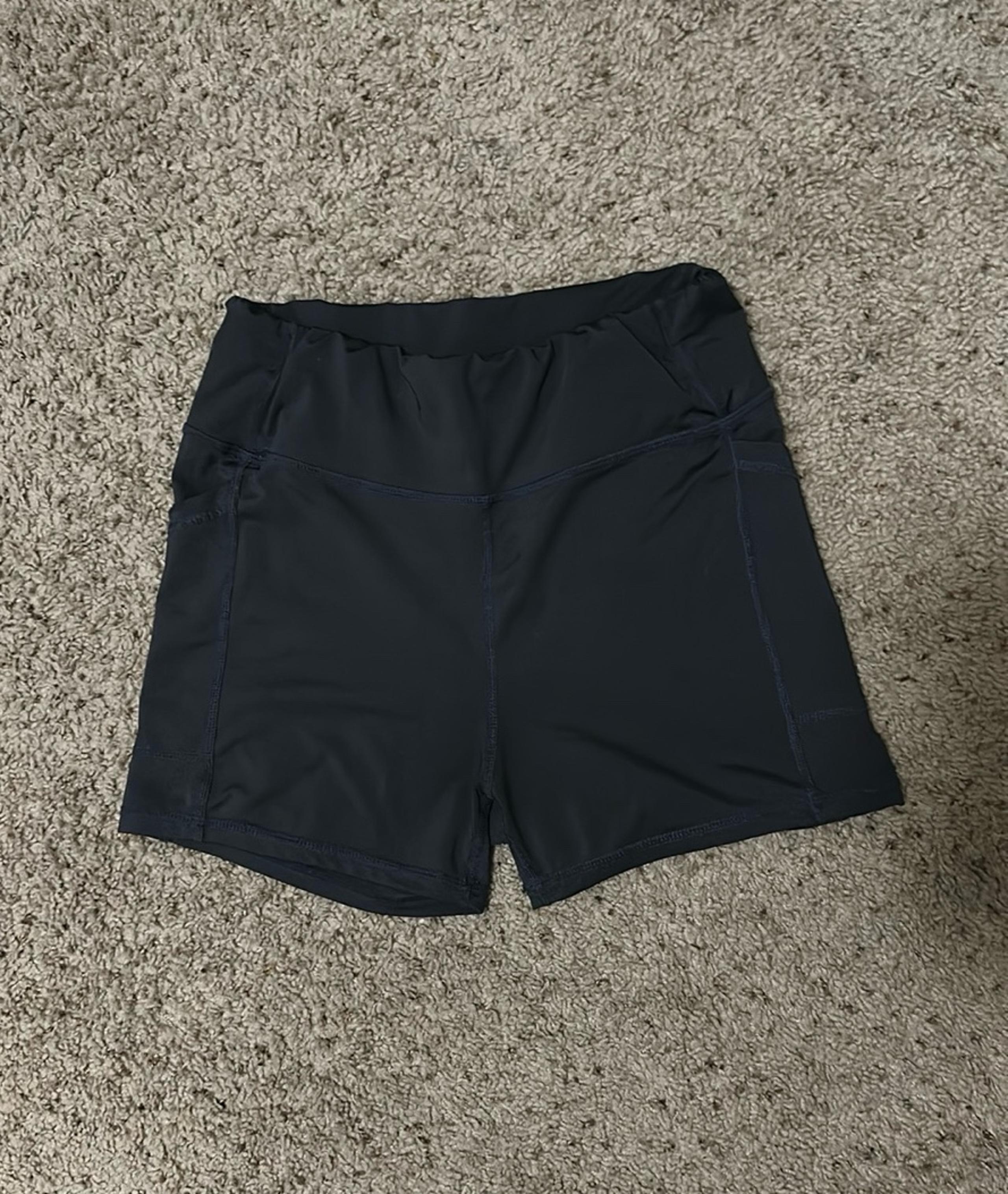 Grey Biker Shorts