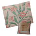Vintage Pillow Shams From Strouds NEW Set of 2 Floral Peach Print