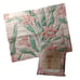 Vintage Pillow Shams From Strouds NEW Set of 2 Floral Peach Print