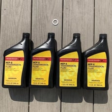 Honda Genuine HCF-2 Transmission Fluid & Drain Bolt Sealing Washer