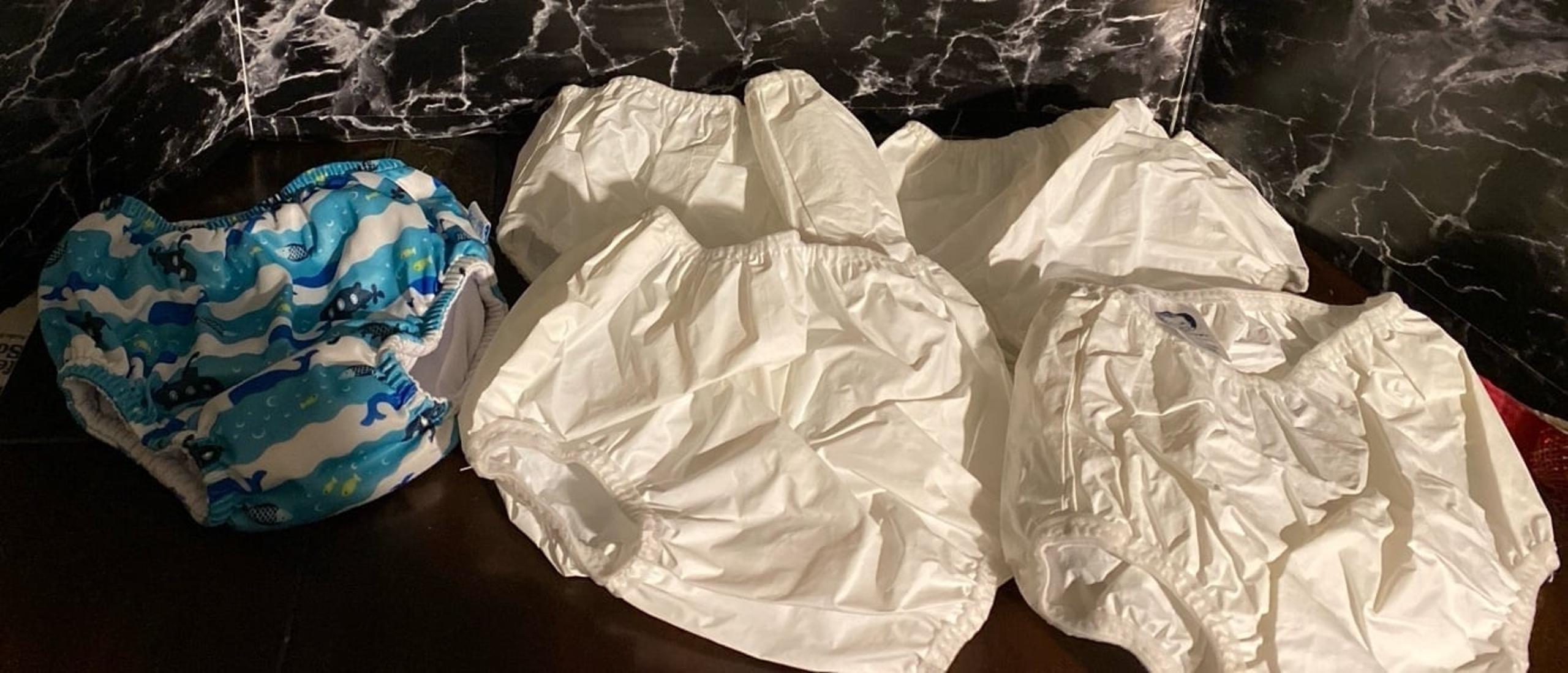 Plastic pants & swimmer underwear