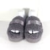 UGG Women's Fluffita US 8 Purple Sheepskin Platform Shearling Slide Slippers