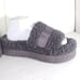 UGG Women's Fluffita US 8 Purple Sheepskin Platform Shearling Slide Slippers