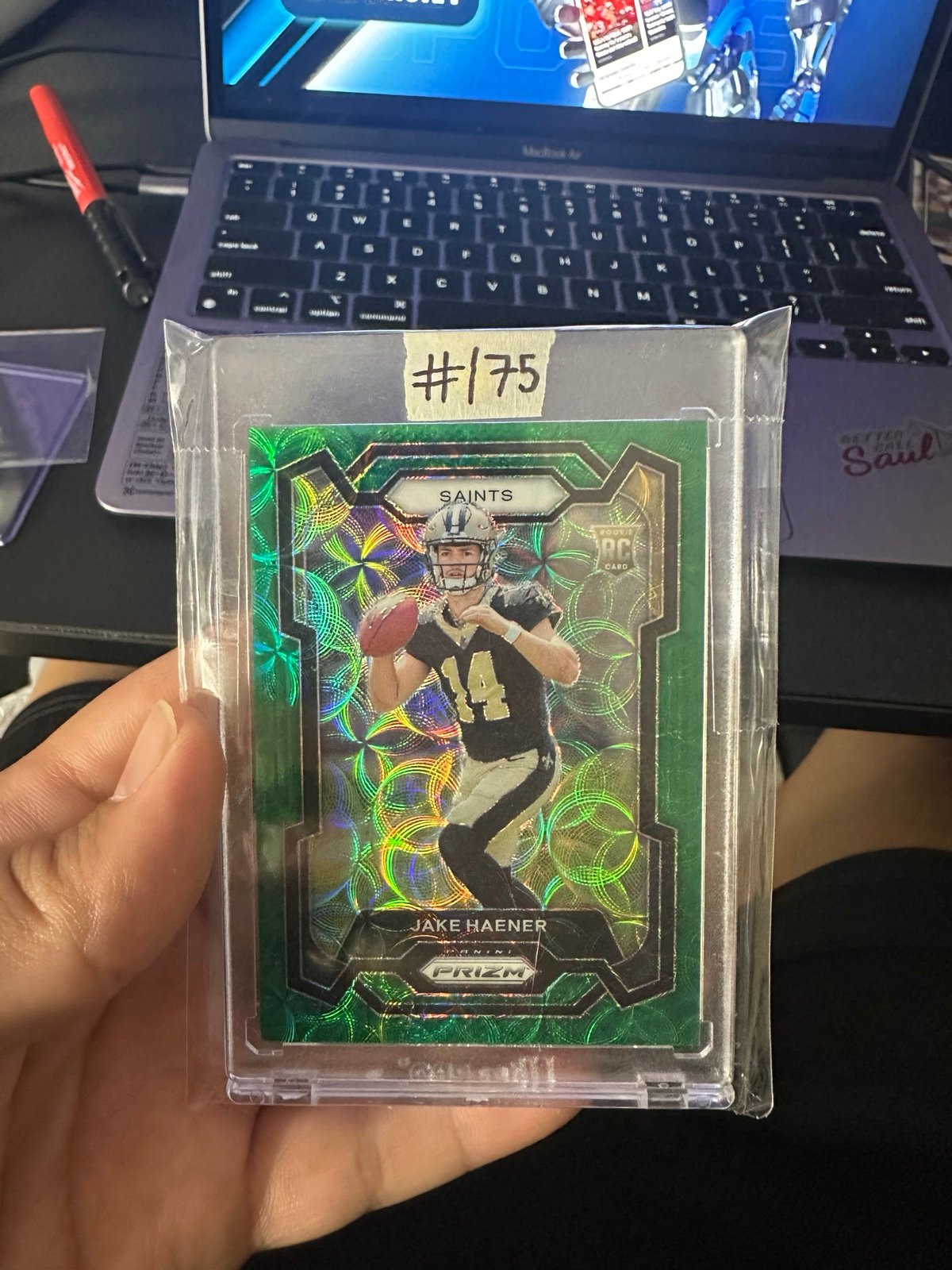 jake haener Rookie Prizm /75