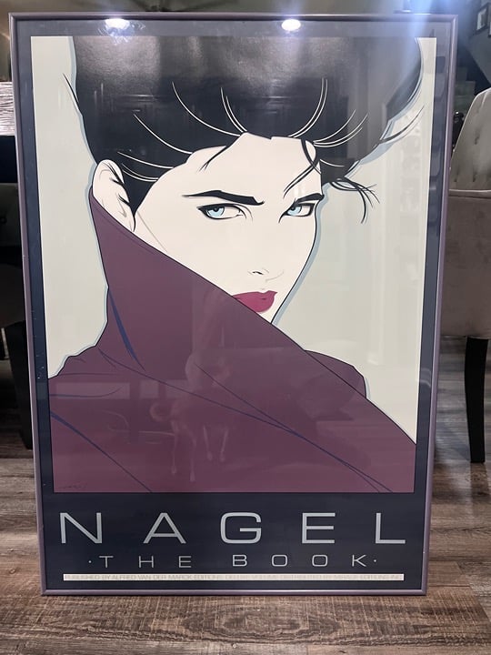 Patrick Nagel Signed Print