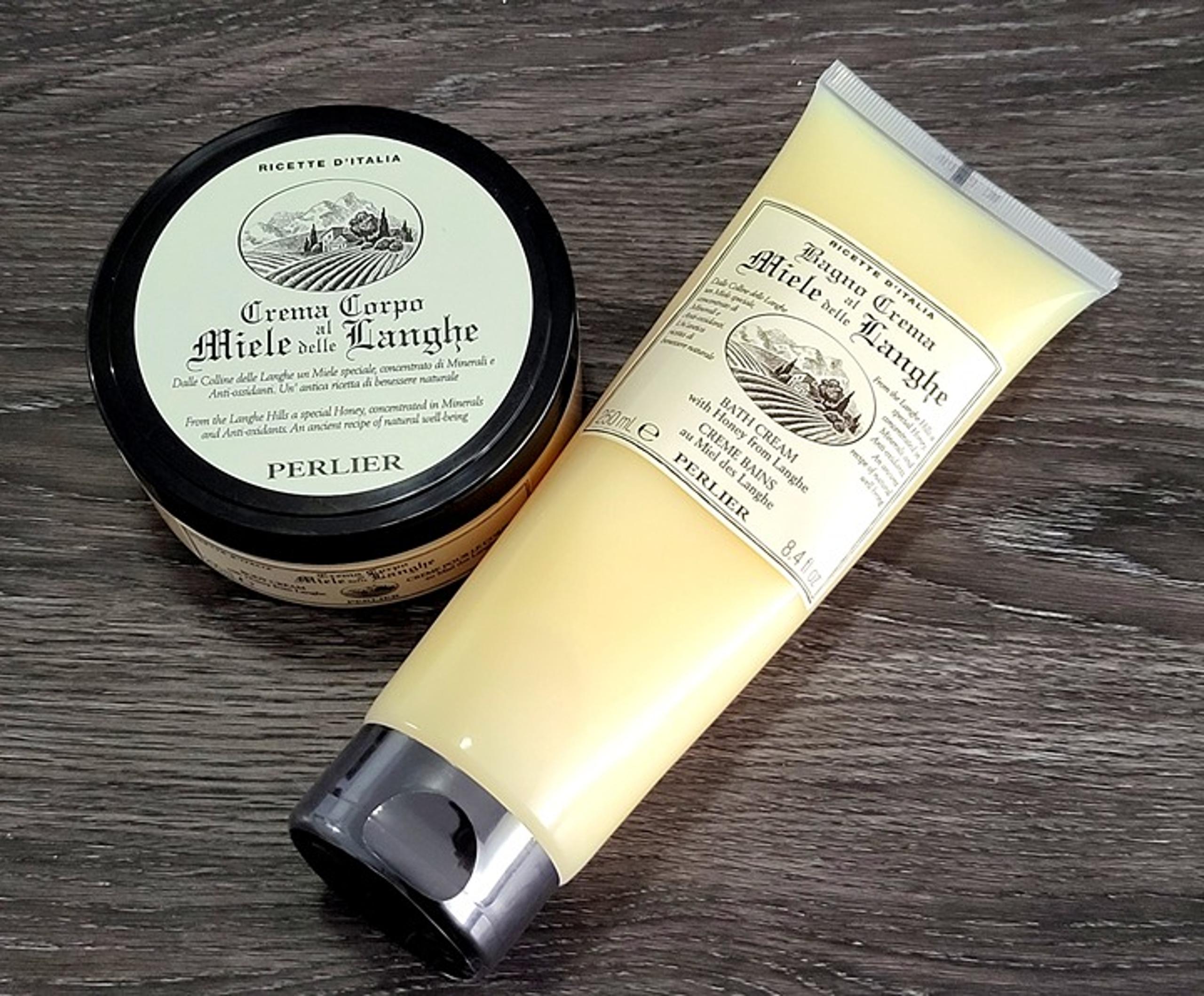 Perlier Miele delle Langhe body cream/bath cream