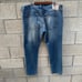 True Religion Geno Relaxed Slim Medium Blue Wash Men’s Size 42
