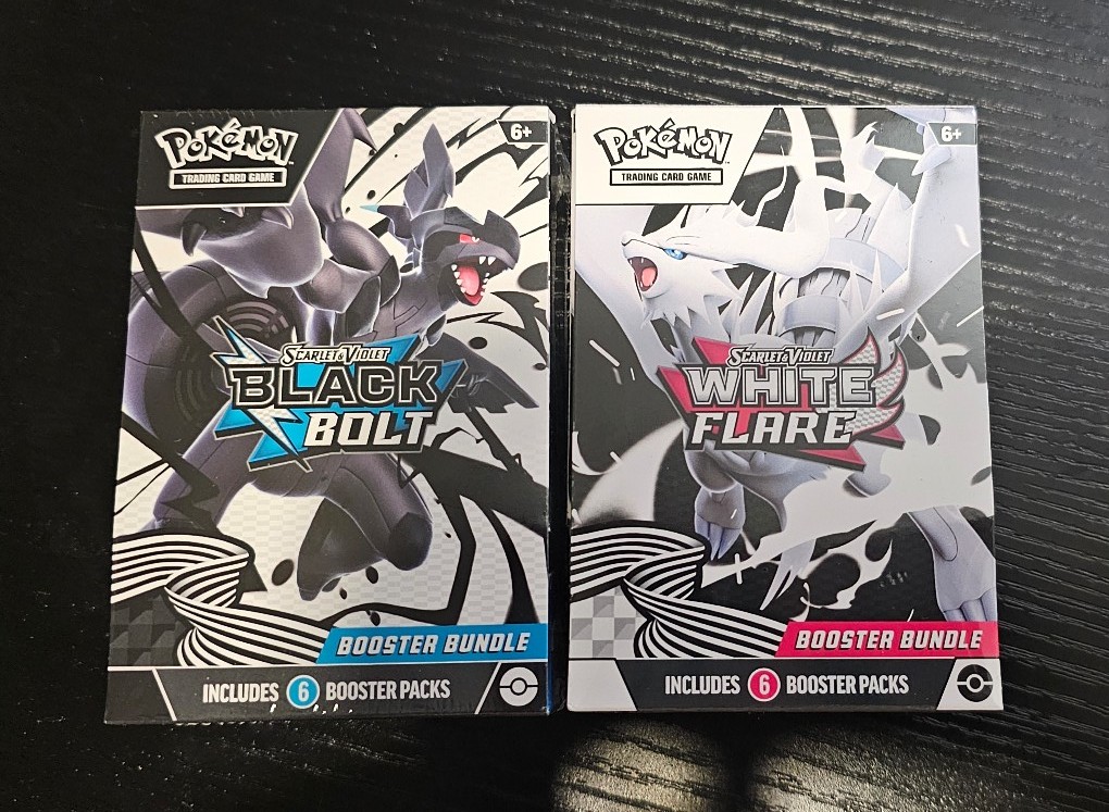 Pokemon Black Bolt And White Flare Booster Bundle