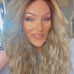 Human hair blend wig