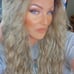 Human hair blend wig