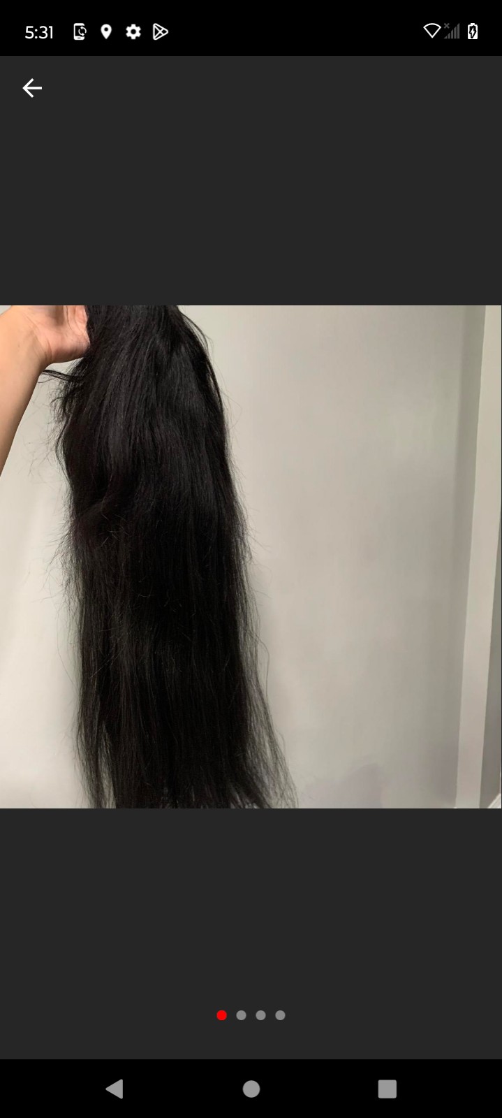 Frontal hair wig
