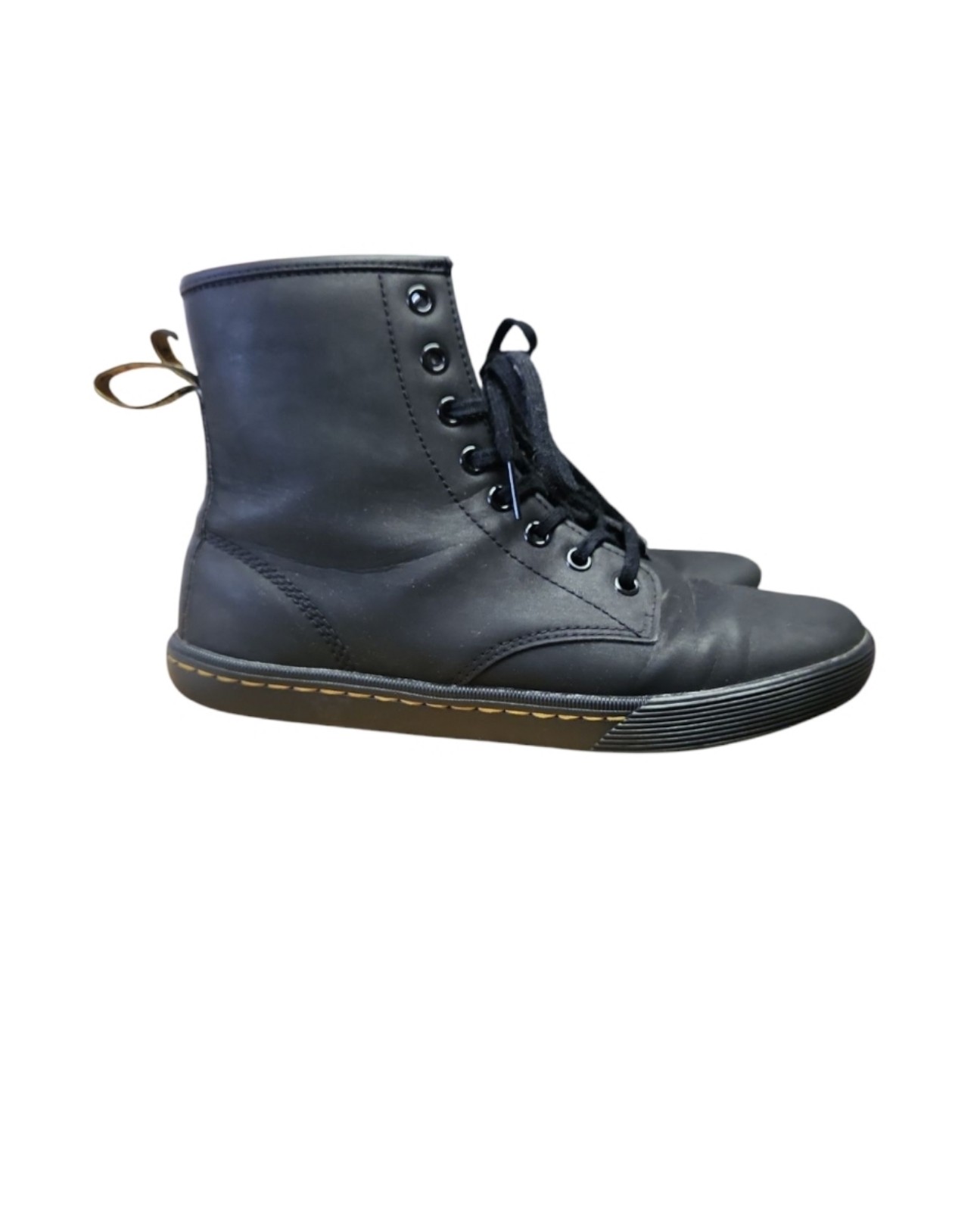 Dr. Martens Sheridan Women's Casual Combat Lace-Up Boots Black Size 7