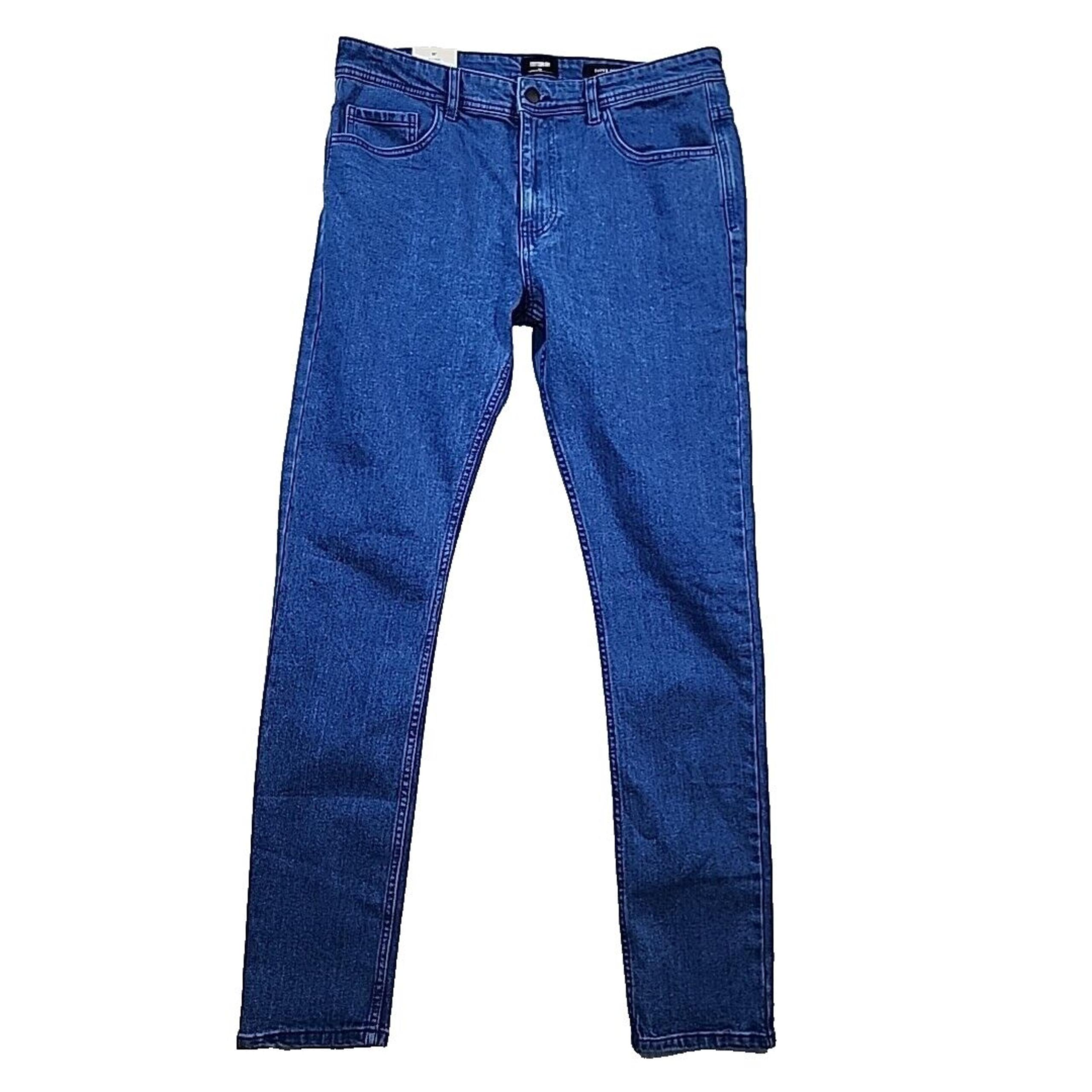 Cotton:On Ultra High Super Skinny Denim Jeans Blue Womens Size 36 Cotton On NWT