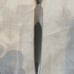 Norway HS Pewter Letter Opener Viking Heilag Olav / OG Hans Menn Ship 8 1/2 Vtg